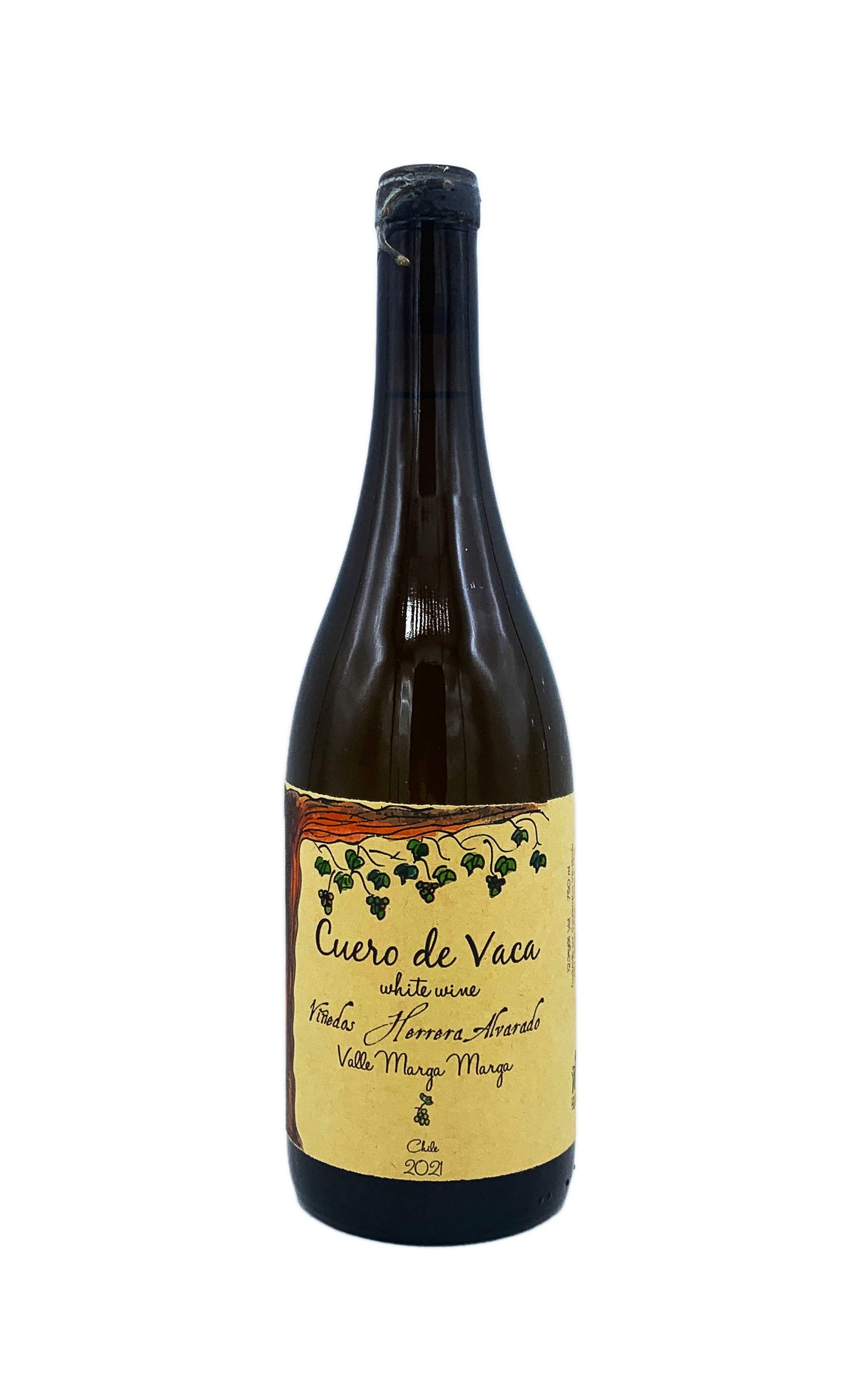 Vinedos Herrera Alvarado Cuero de Vaca Blanco 2021