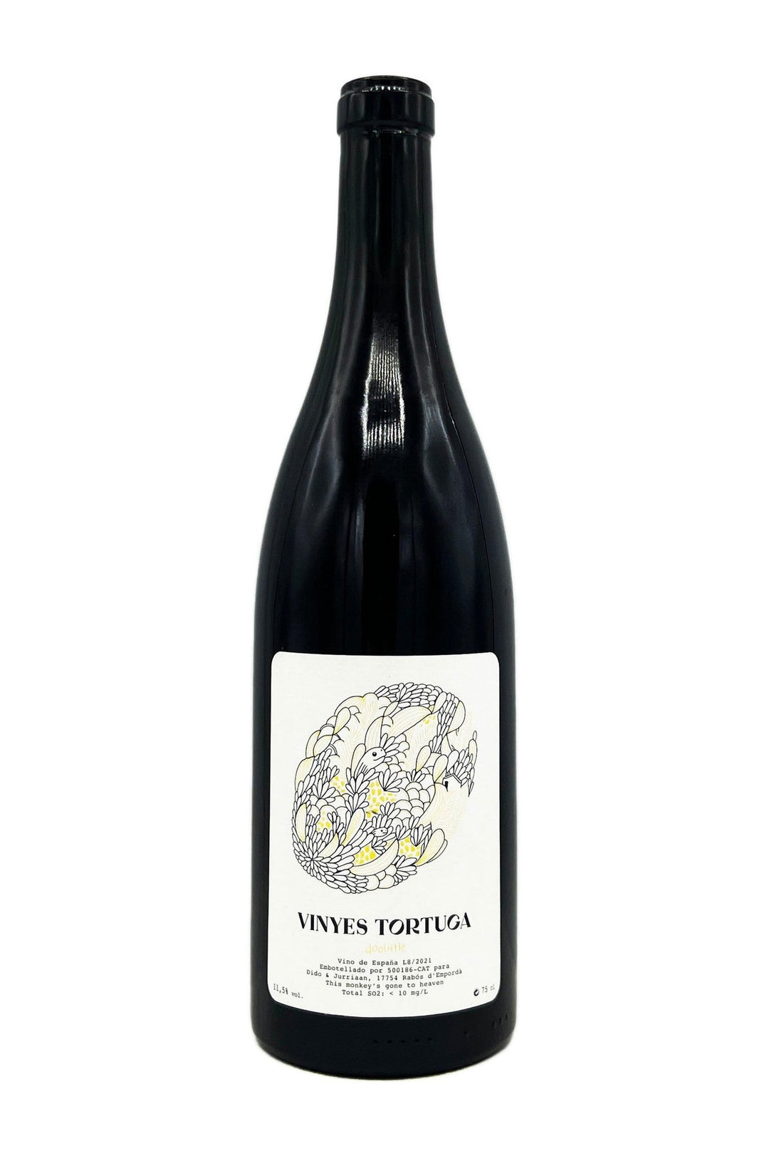 Vinyes Tortuga Doolittle Catalunya Red 2021 Red Wine