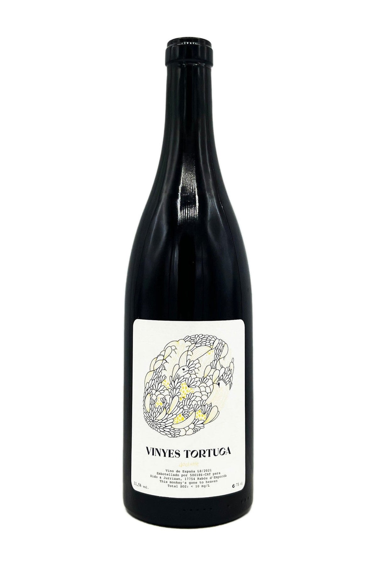 Vinyes Tortuga Doolittle Catalunya Red 2021 Red Wine