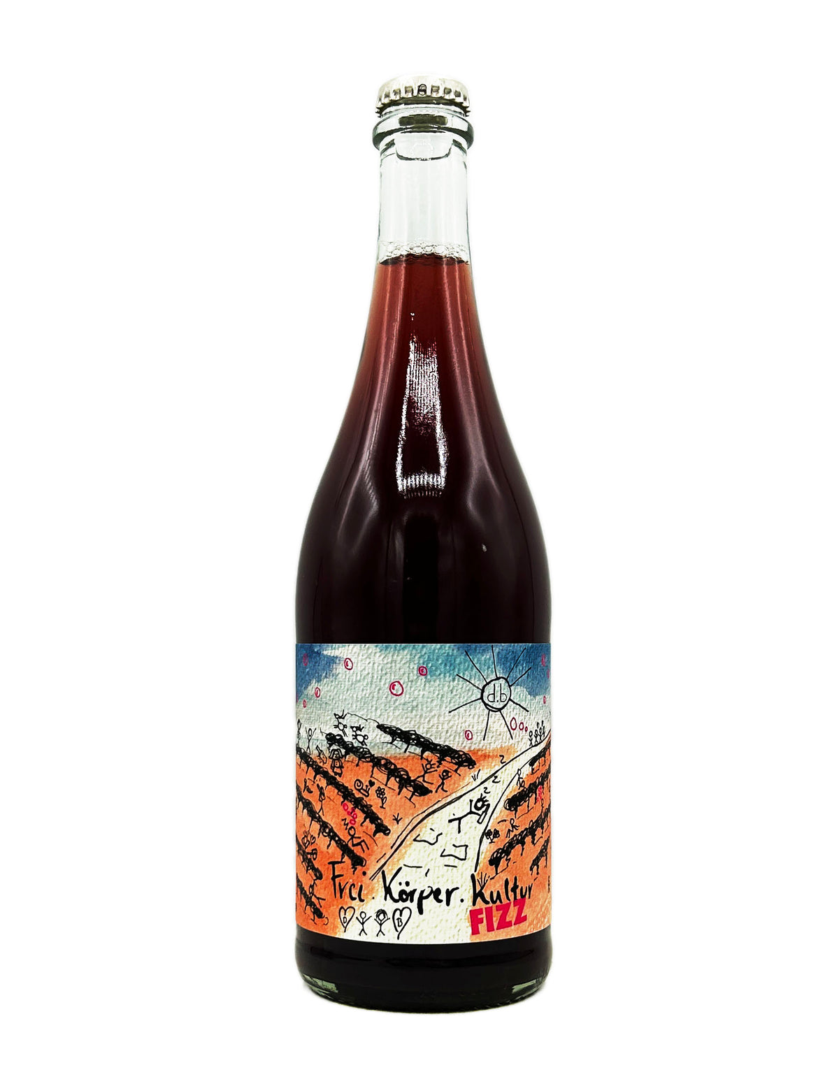 Weingut B&D Schmitt Frei Korper Kultur Fizz Sekt Rose Sparkling 2021 - Wine Therapy NYC