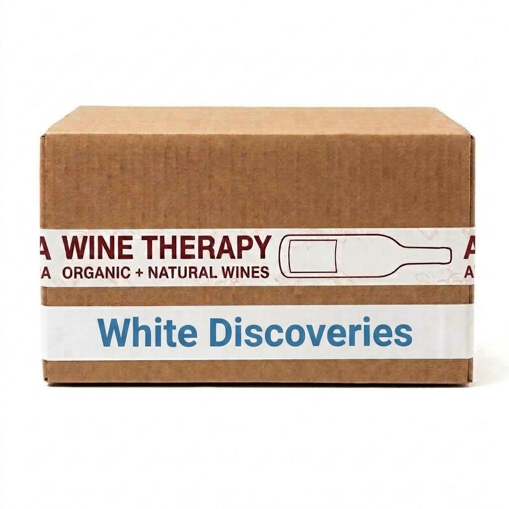 Curated Case with white wine