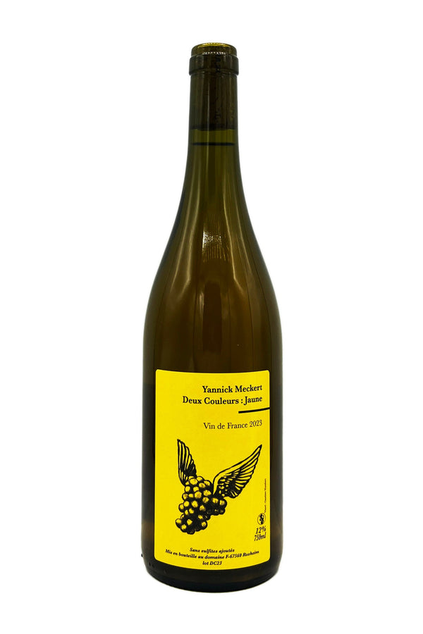 Yannick Meckert VDF Deux Couleurs Jaune 2023 - Wine Therapy NYC
