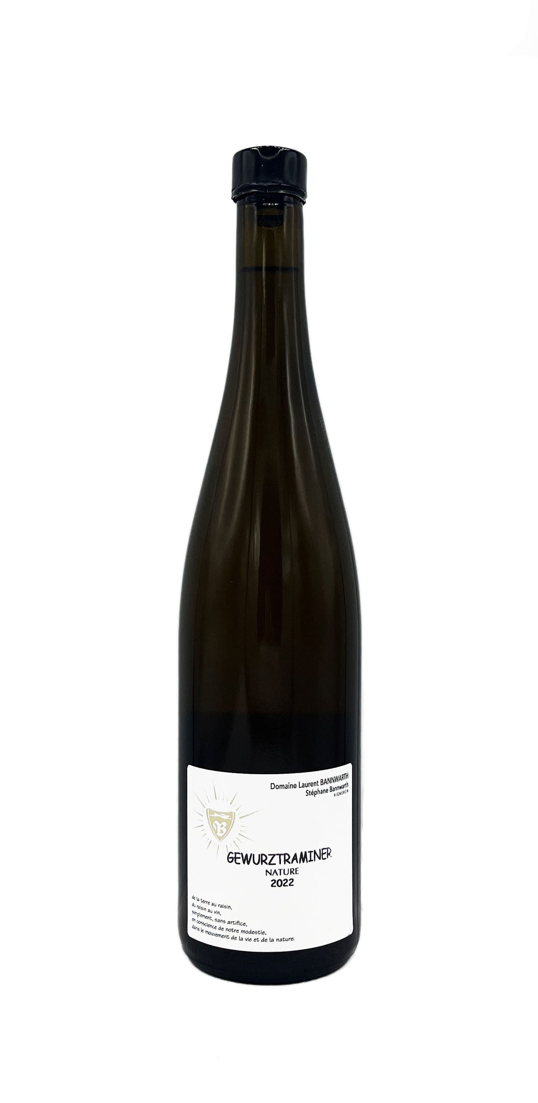 Laurent Bannwarth Gewurztraminer Nature 2022 - Wine Therapy NYC