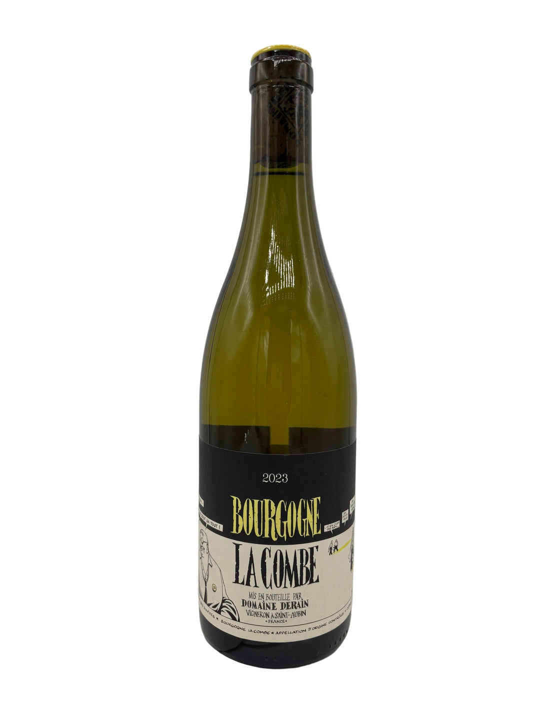 Domaine Derain Bourgogne La Combe Blanc 2023 white Burgundy Chardonnay bottle