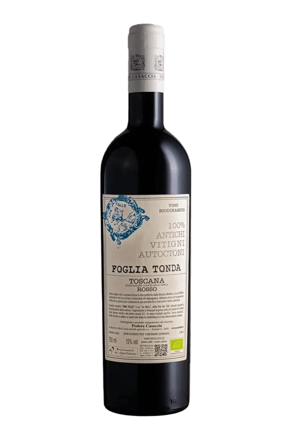 Podere Casaccia, "Foglia Tonda" 2020 Red Wine