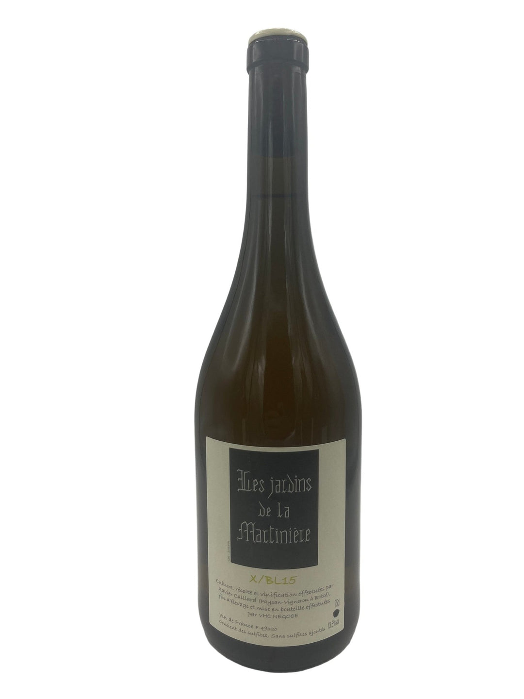 Les Jardins de La Martiniere, Xavier Blanc VDF White 2015 - Wine Therapy NYC