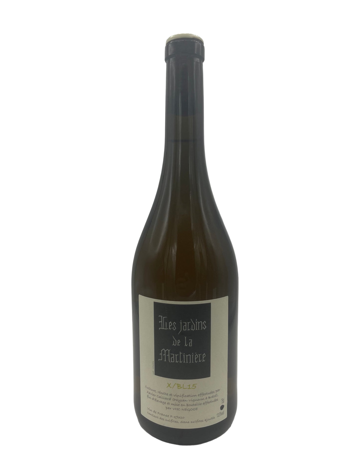 Les Jardins de La Martiniere, Xavier Blanc VDF White 2015