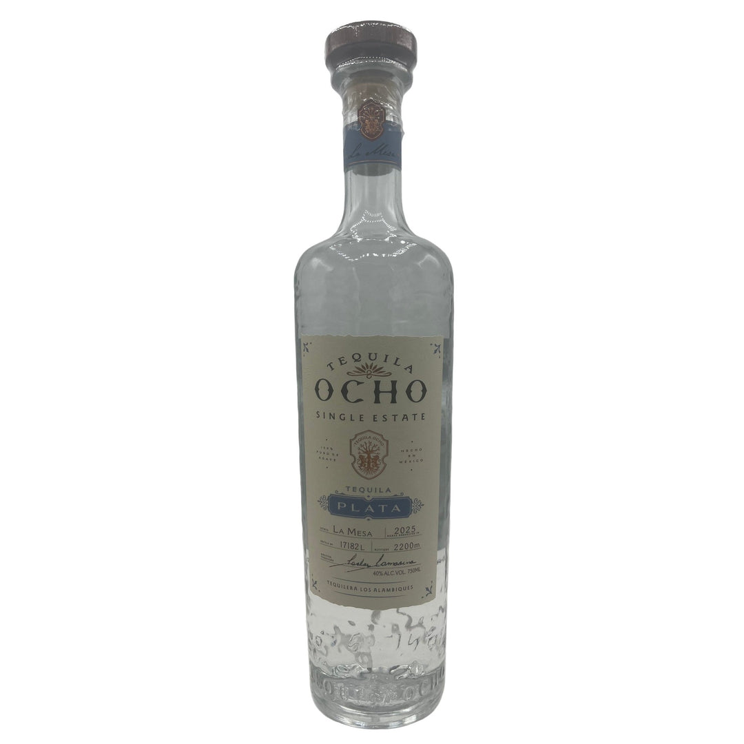 Tequila Ocho Tequila Plata La Mesa Tequila