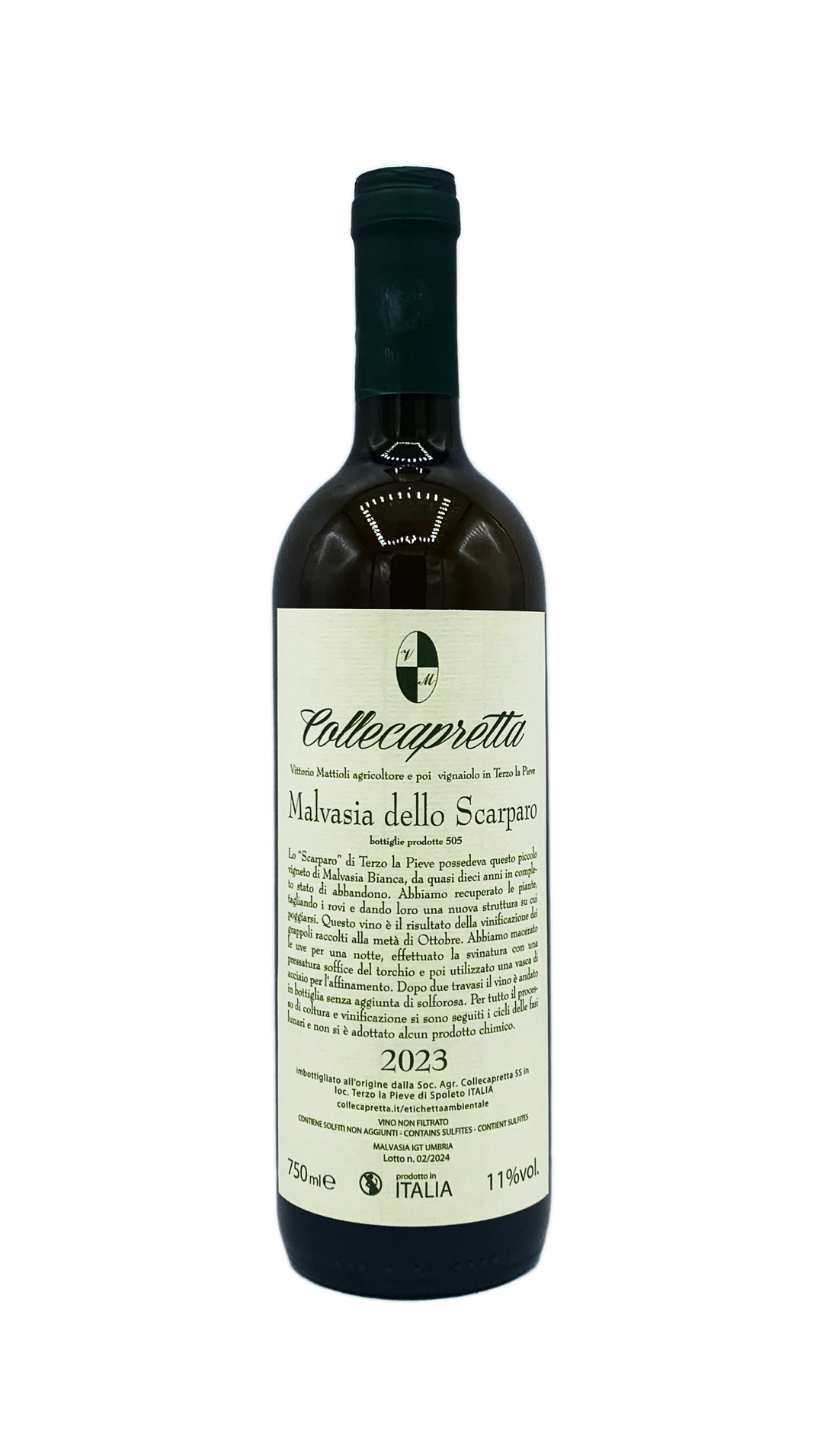 Collecapretta Malvasia Dello Scarparo 2023 - Wine Therapy NYC