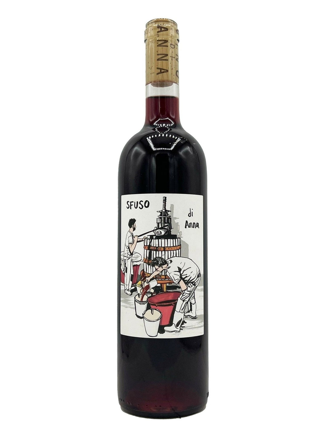 vino di anna sfuso di anna rosso 2022 - Wine Therapy NYC
