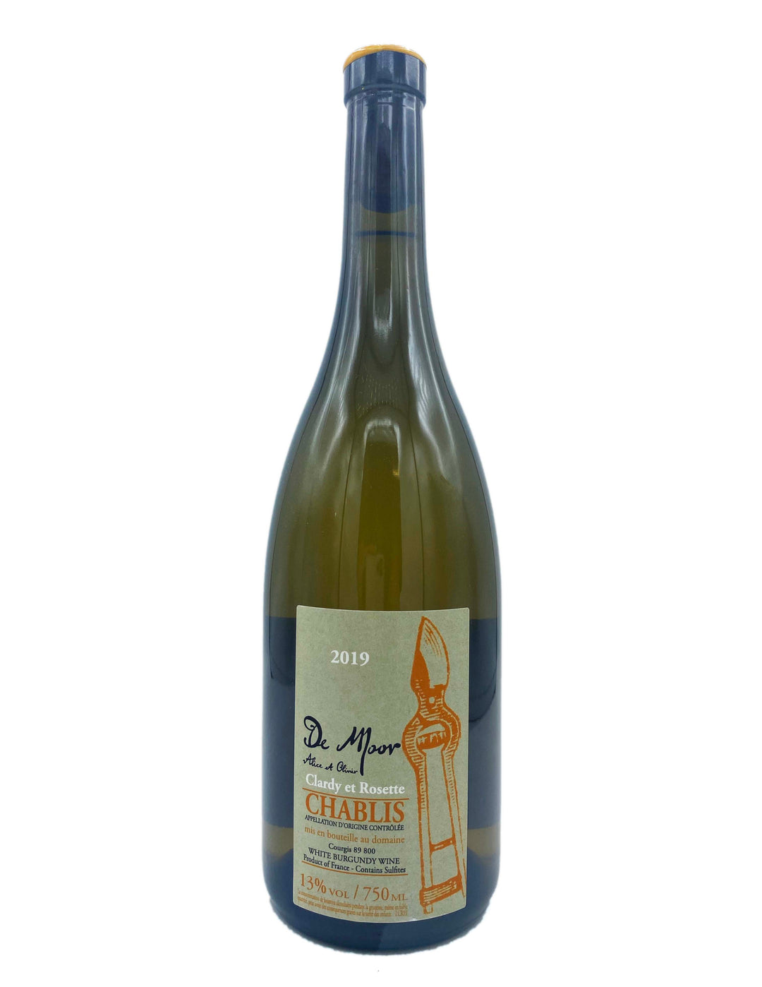 Alice et Olivier de Moor Chablis Clardy et Rosette 2019 - Wine Therapy NYC