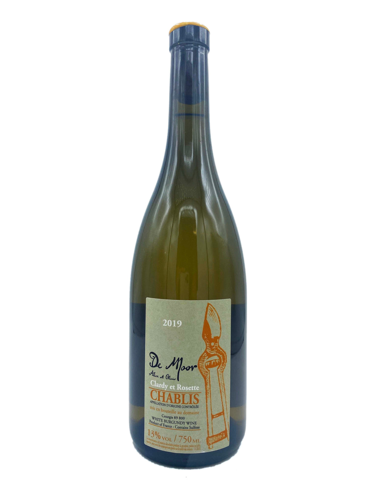 Alice et Olivier de Moor Chablis Clardy et Rosette 2019 - Wine Therapy NYC