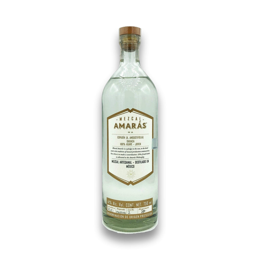 Amaras Mezcal Espadin 750ml - Wine Therapy NYC