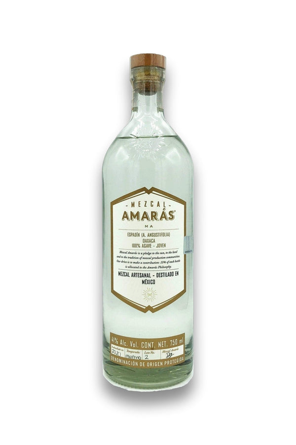 Amaras Mezcal Espadin 750ml - Wine Therapy NYC