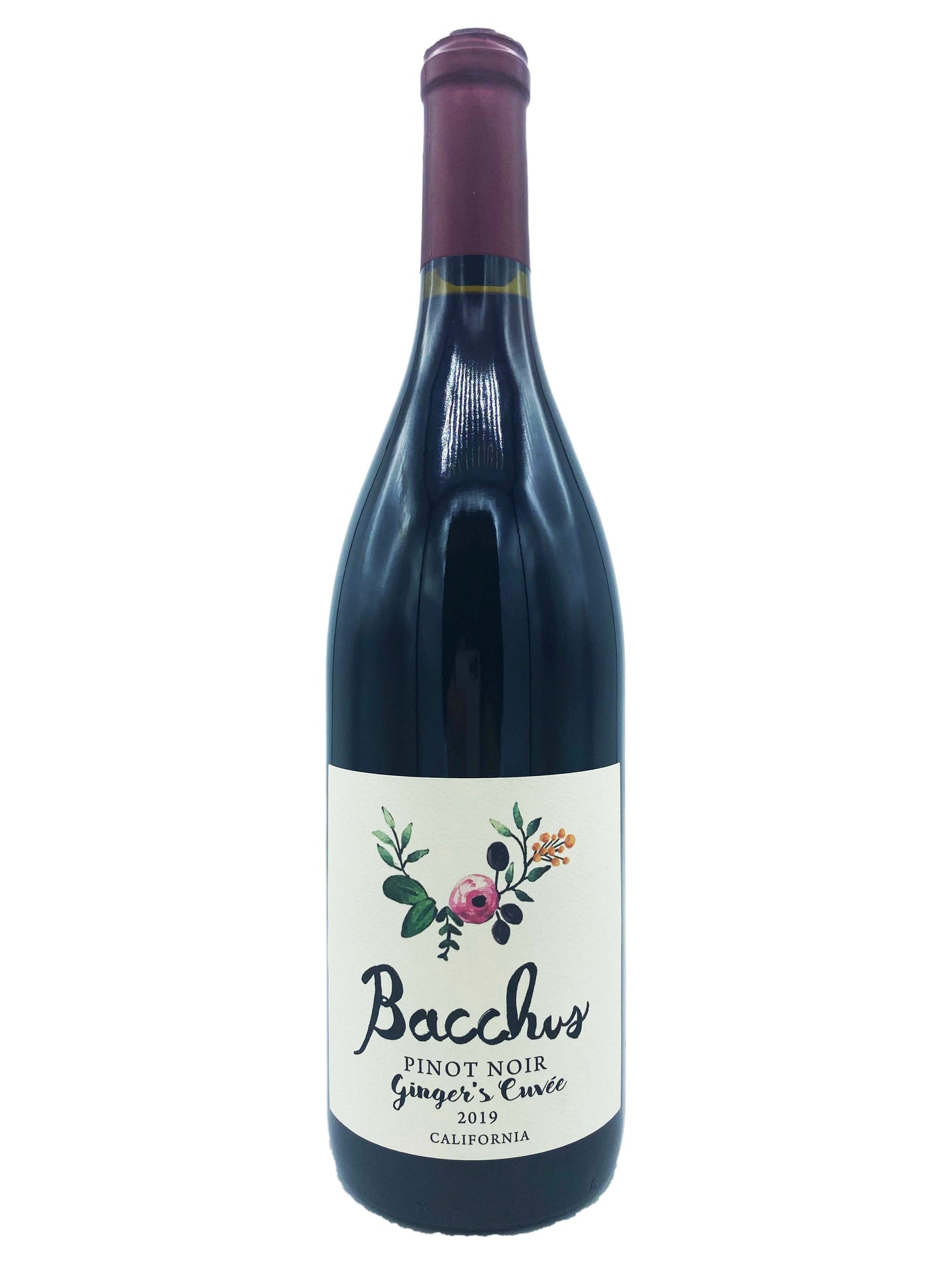 Bacchus Pinot Noir Ginger's Cuvee 2020