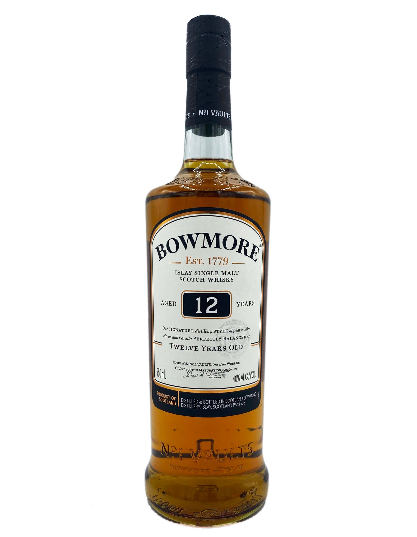 Bowmore Scotch Single Malt 12 Year 750ml