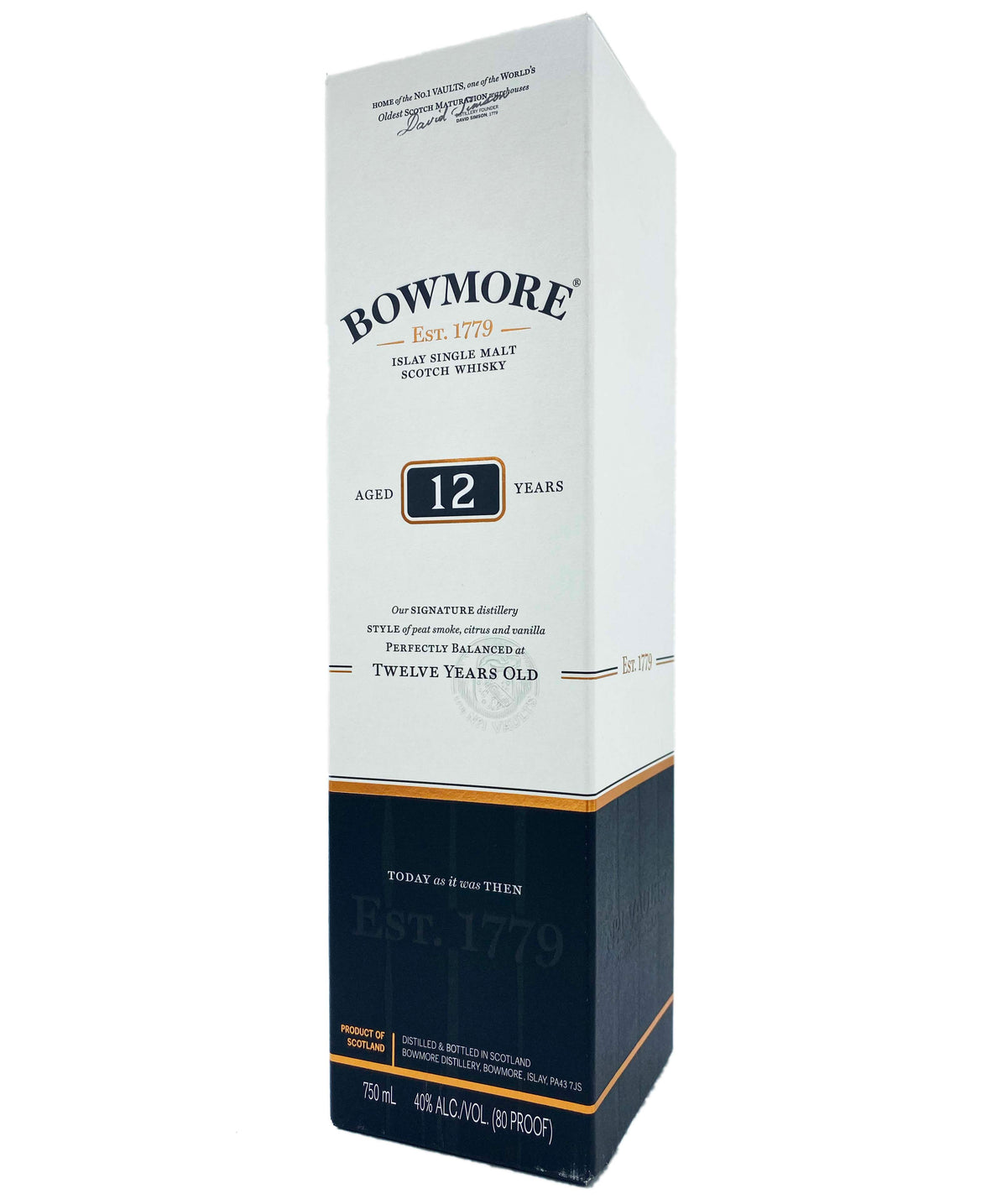 Bowmore Scotch Single Malt 12 Year 750ml - Wine Therapy NYC