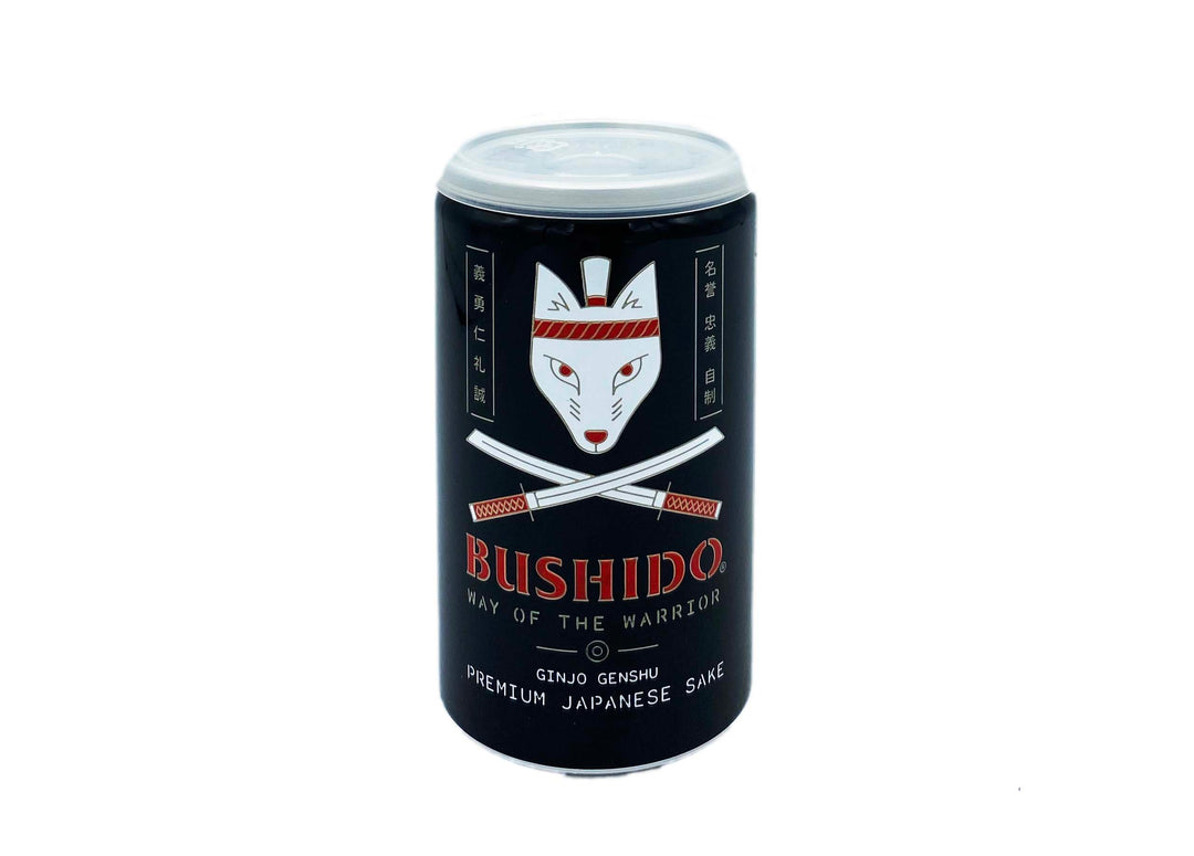 Bushido Way of the Samourai Ginjo Gensu Sake Can NV - Wine Therapy NYC