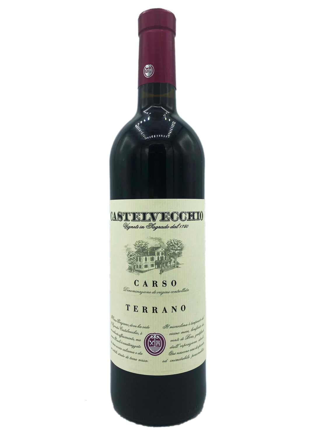 Castelvecchio Carso Terrano 2019 - Wine Therapy NYC