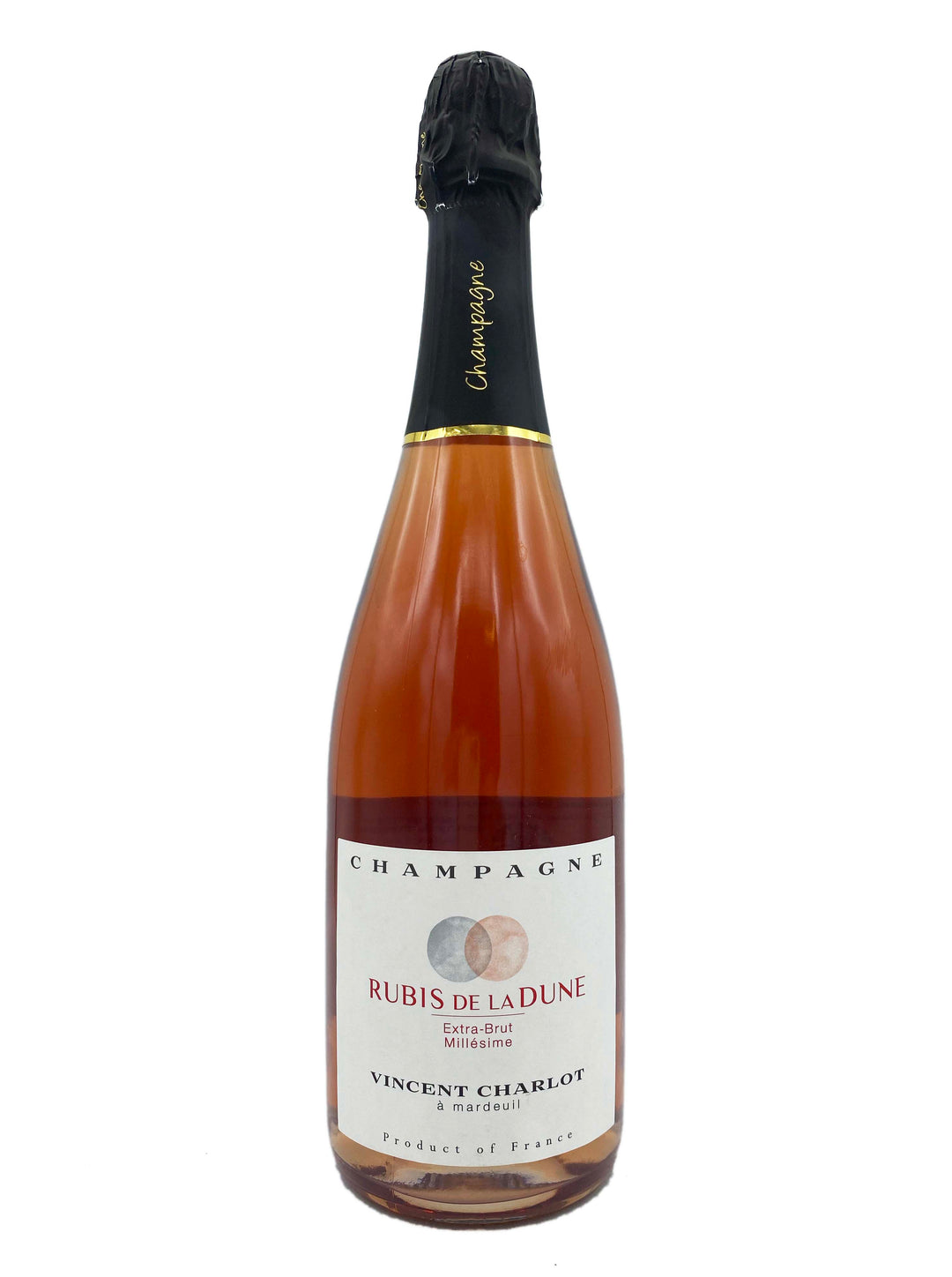 Champagne Vincent Charlot Rubis de la Dune Extra Brut Rose 2013 - Wine Therapy NYC