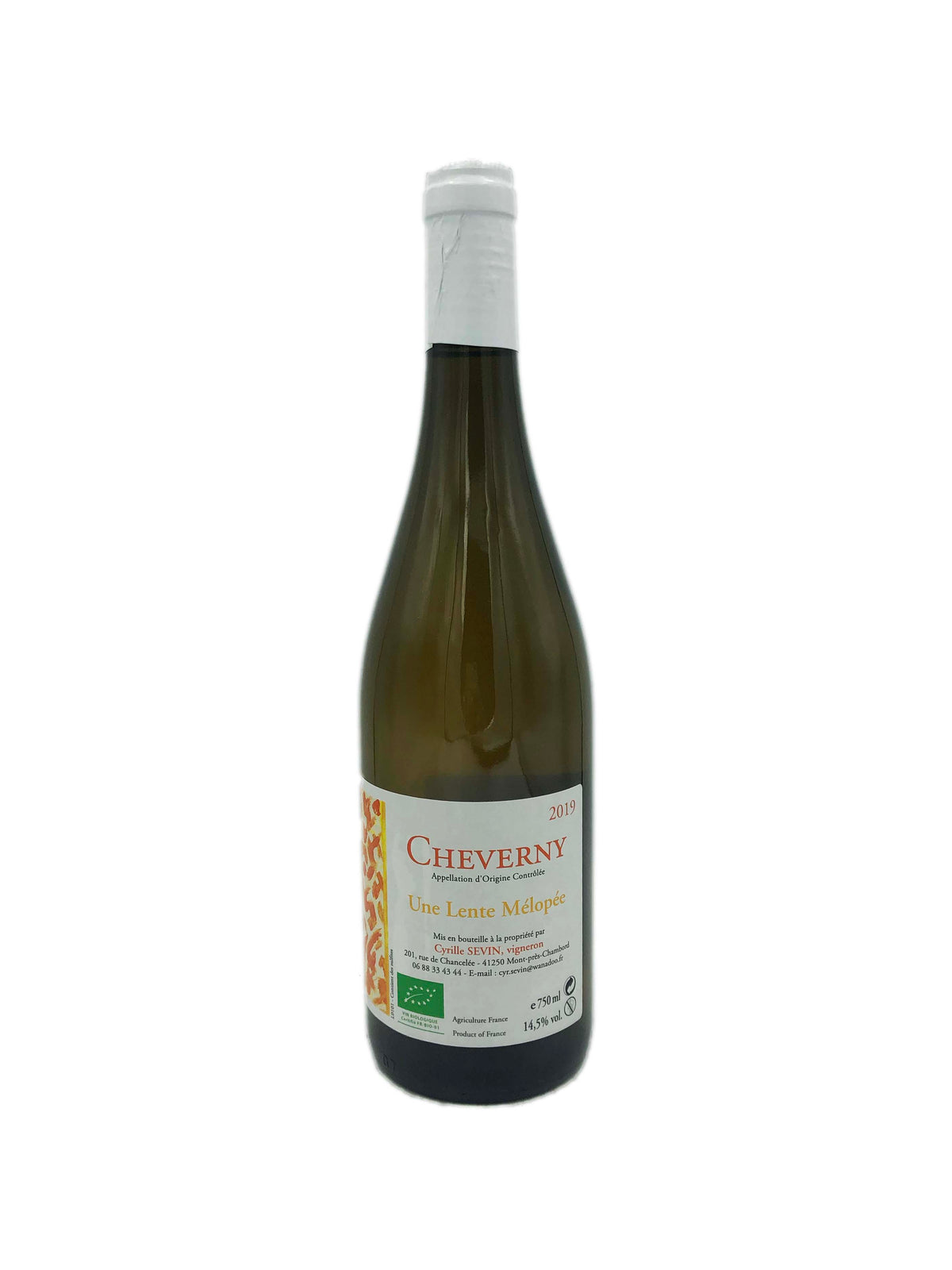 Cyrille Sevin Une Lente Melopee Cheverny Blanc 2019 - Wine Therapy NYC