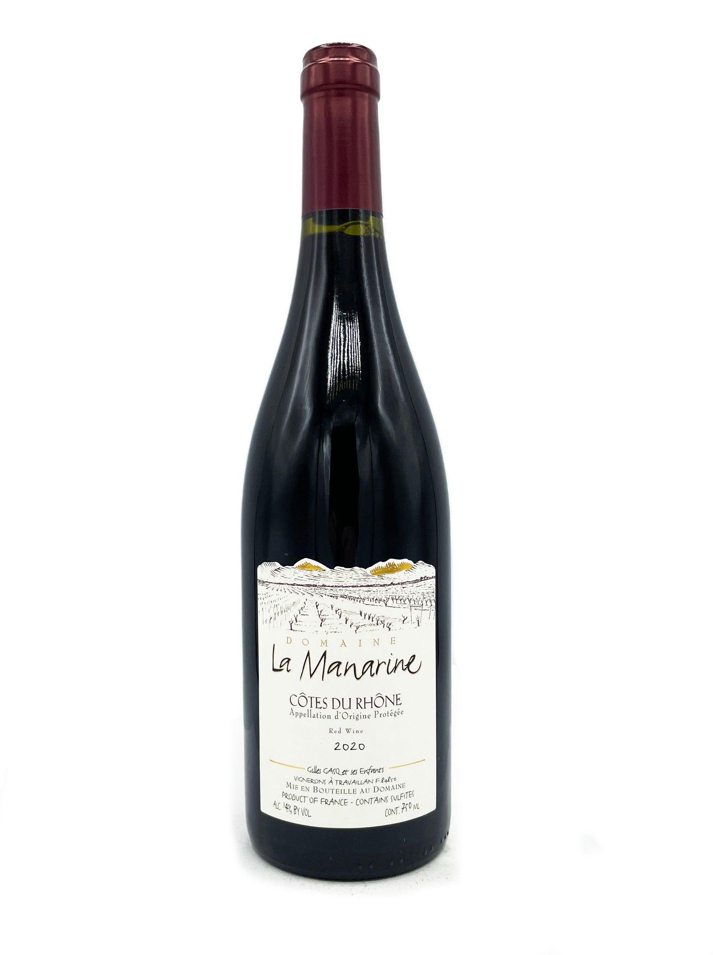 Domaine La Manarine Cotes du Rhone Rouge 2022