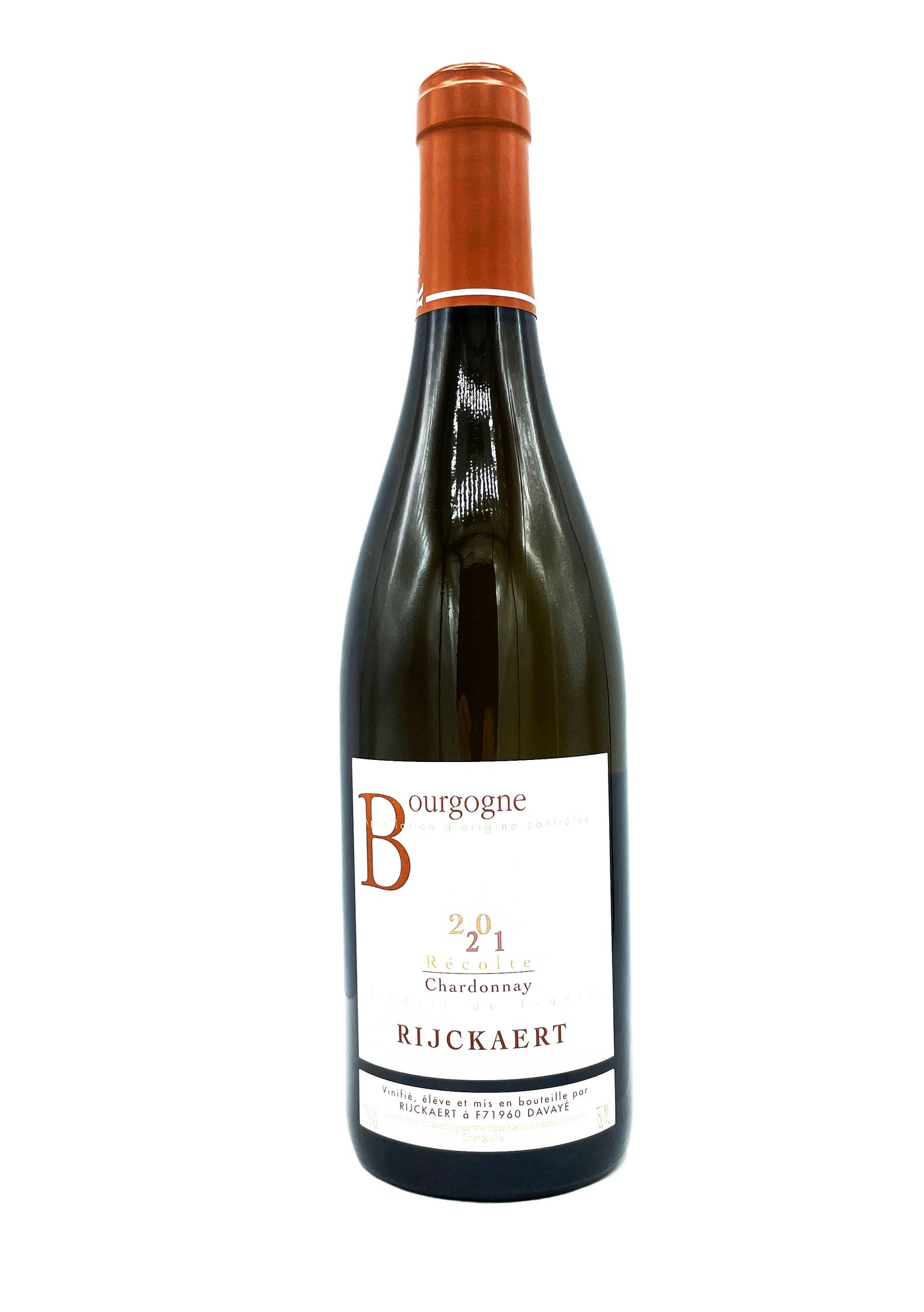 Domaine Rijckaert Bourgogne Récolte Chardonnay 2021