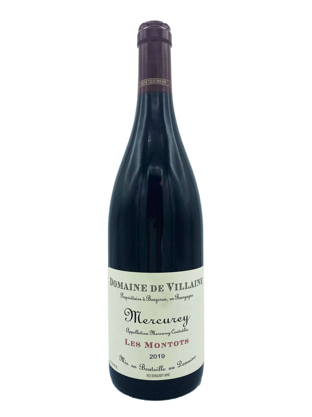 Domaine de Villaine Mercurey Les Montots Rouge 2019 - Wine Therapy NYC