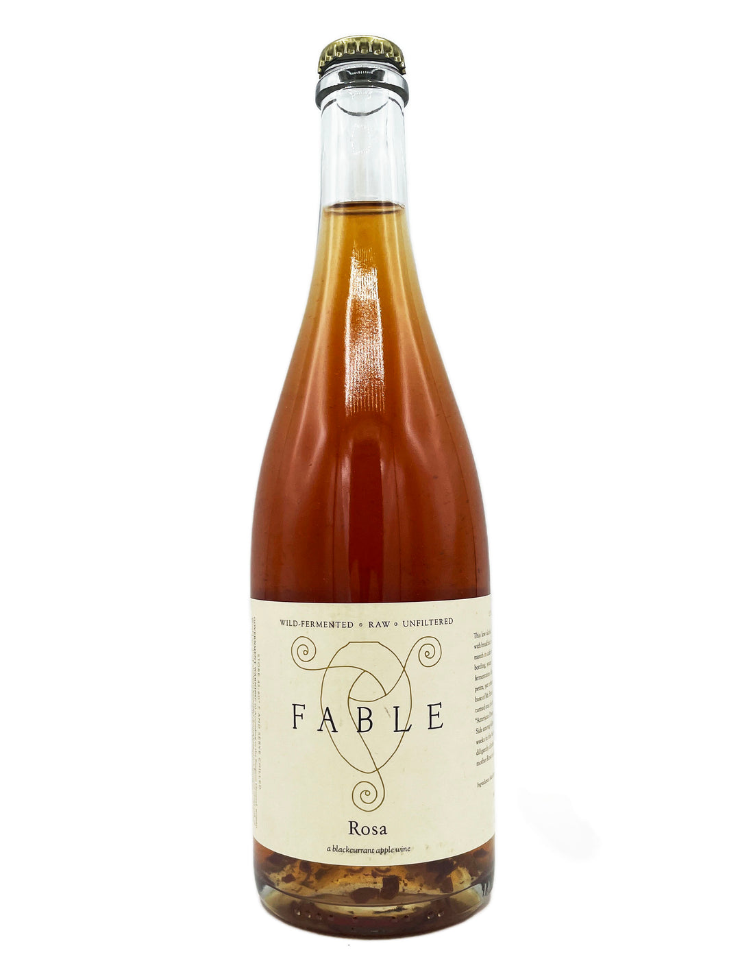 Fable Farm Rosa Sparkling Blackcurrant Applewine 2019 - Wine Therapy NYC