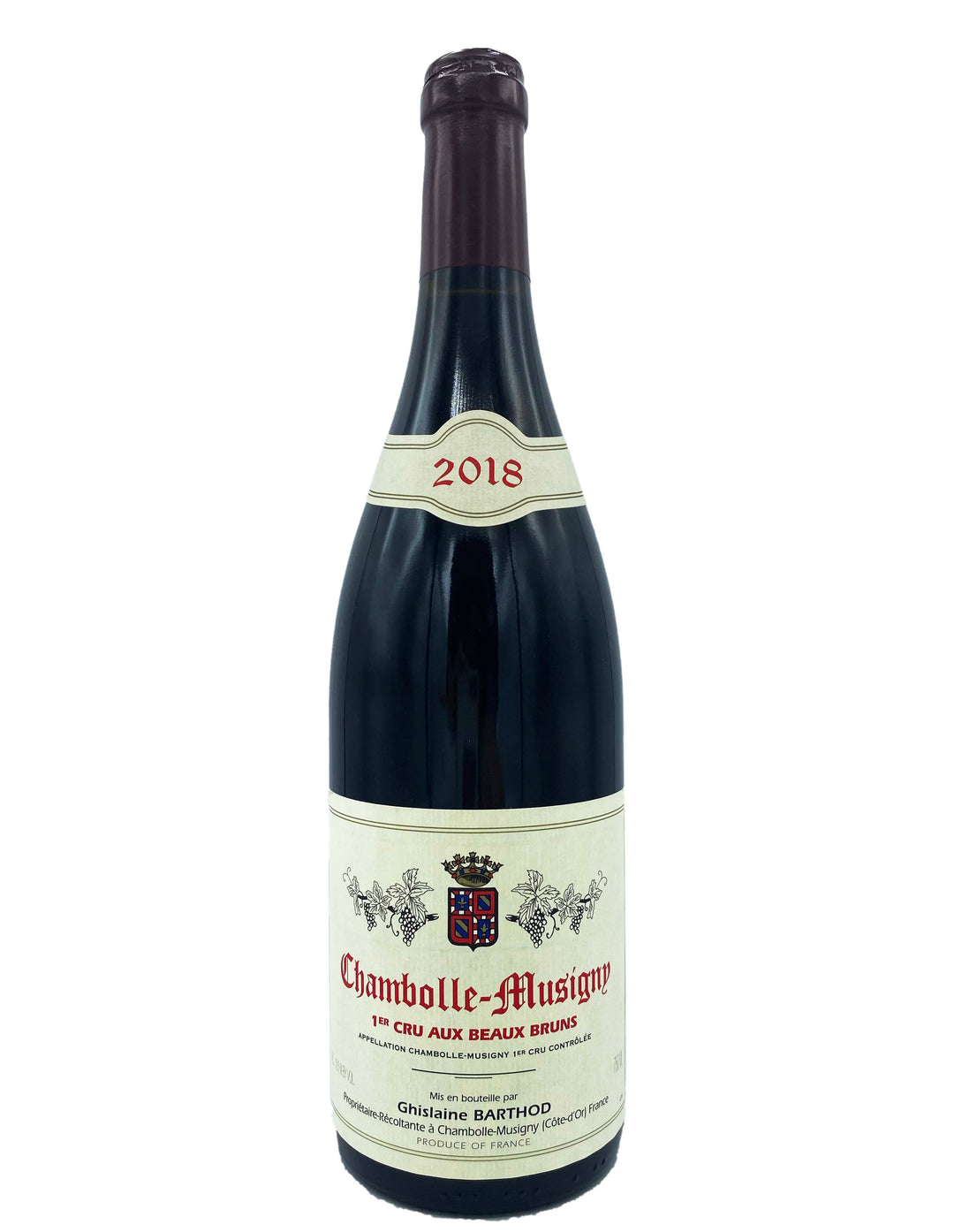 Ghislaine Barthod Chambolle-Musigny 1er Cru Aux Beaux Bruns 2018 - Wine Therapy NYC