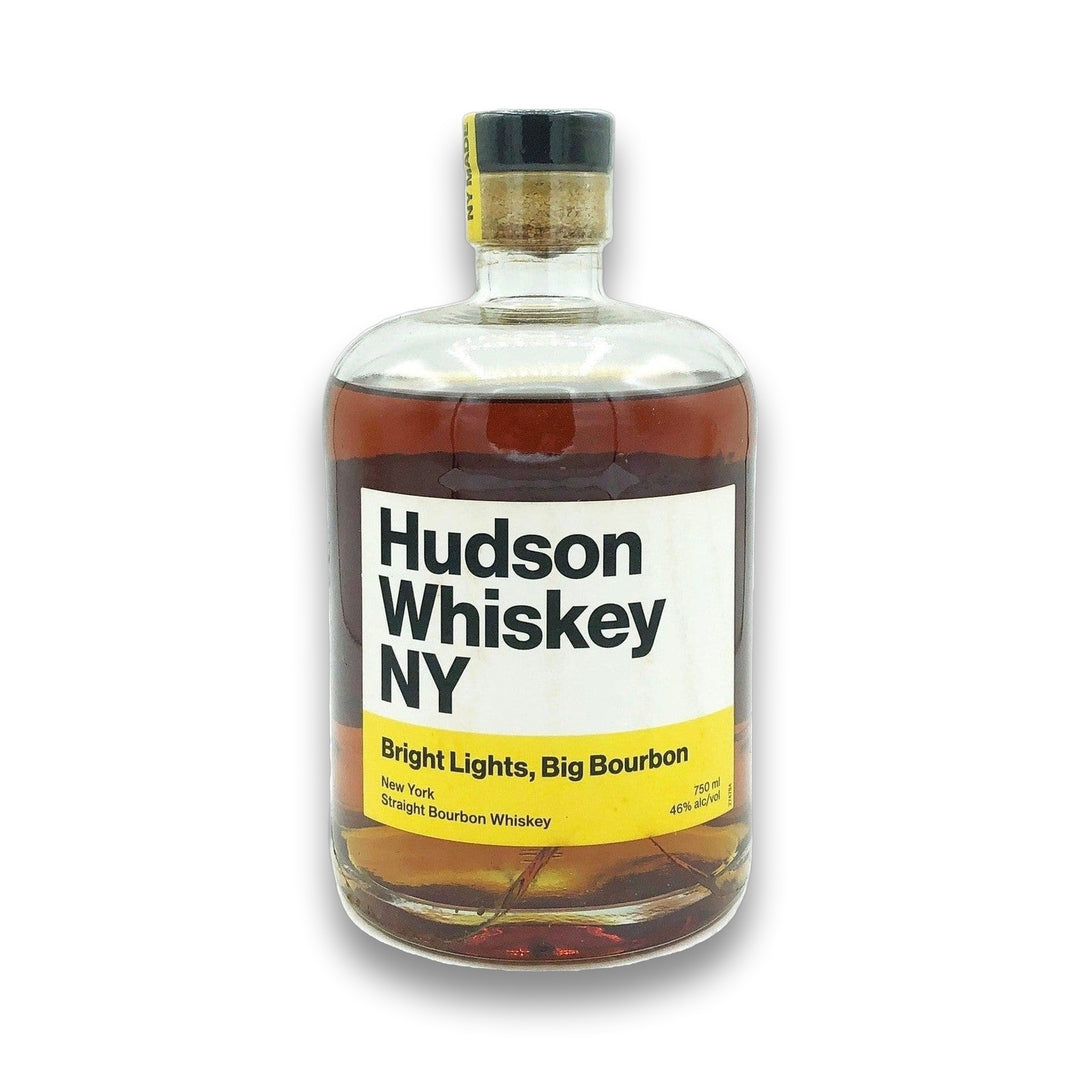 Hudson Whiskey Bright Lights, Big Bourbon Straight Bourbon 750ml Whiskey
