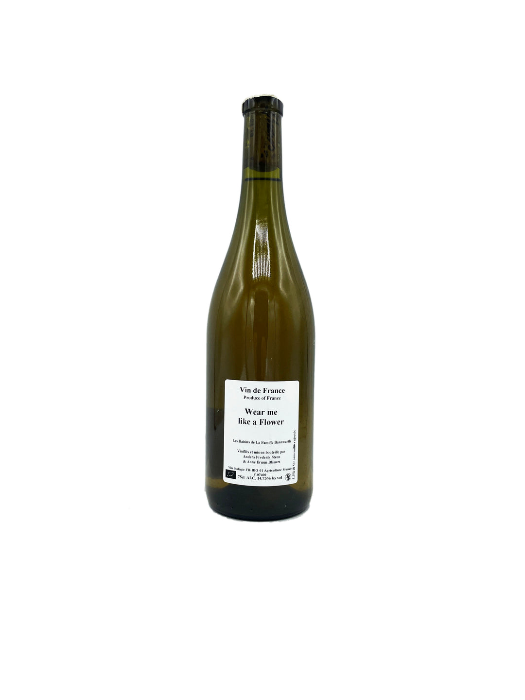 Anders Frederik Steen Wear Me Like a Flower VDF White 2018 - Wine Therapy NYC