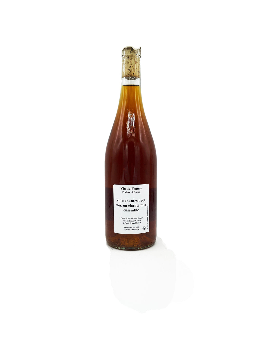 Anders Frederik Steen Si tu Chantes Avec Moi on Chante Tous Ensemble VDF White 2019 - Wine Therapy NYC