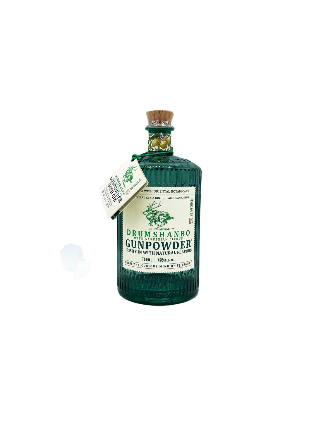 Drumshanbo Gunpowder Sardinian Citrus Gin 750ml - Wine Therapy NYC