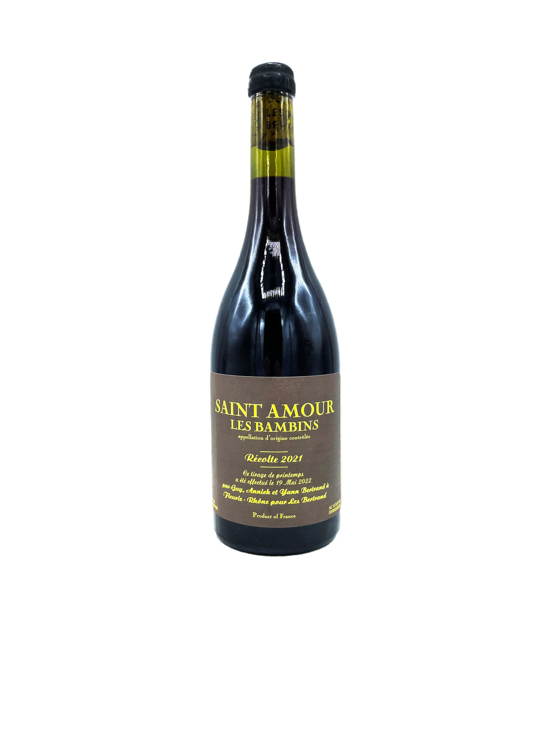Yann Bertrand Saint Amour Les Bambins 2021 - Wine Therapy NYC