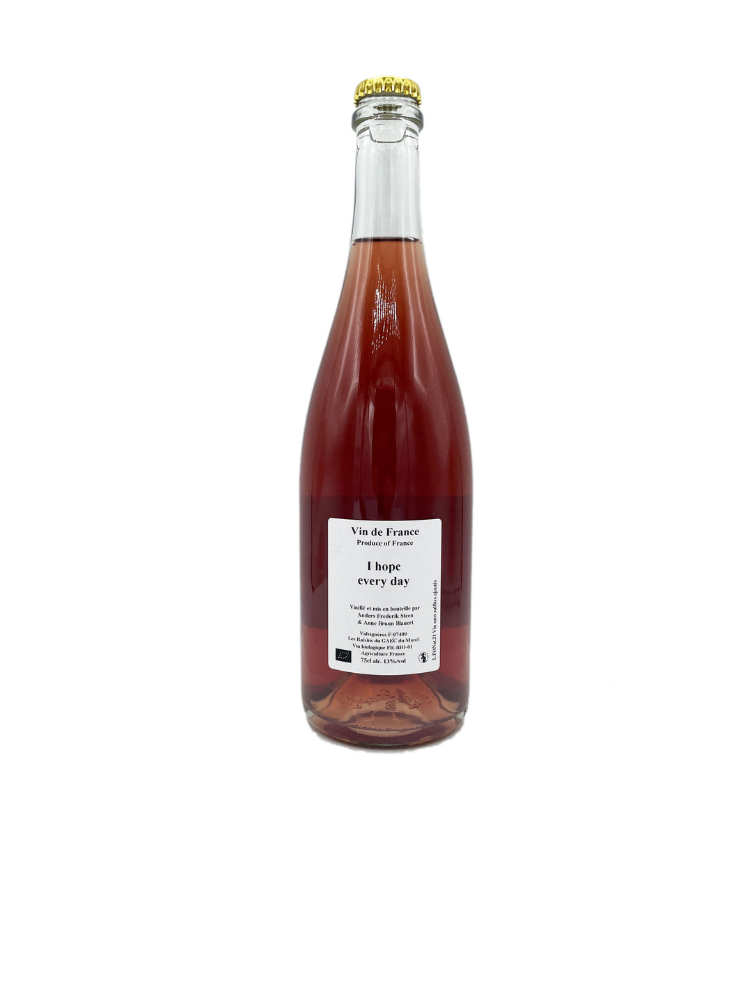 Anders Frederik Steen I Hope Everyday VDF Rose 2021 - Wine Therapy NYC