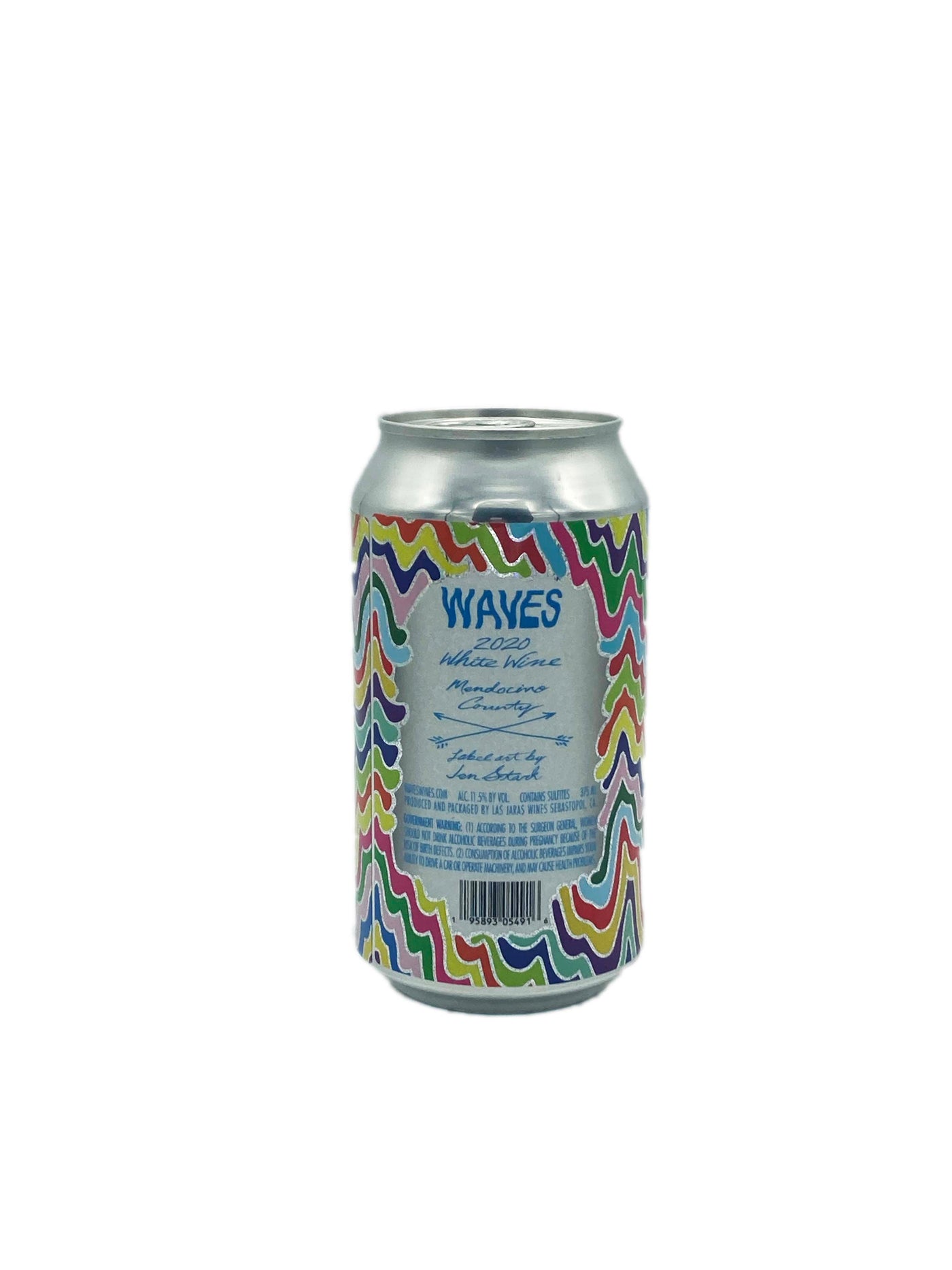 Las Jaras Waves White Can 375ml 2021