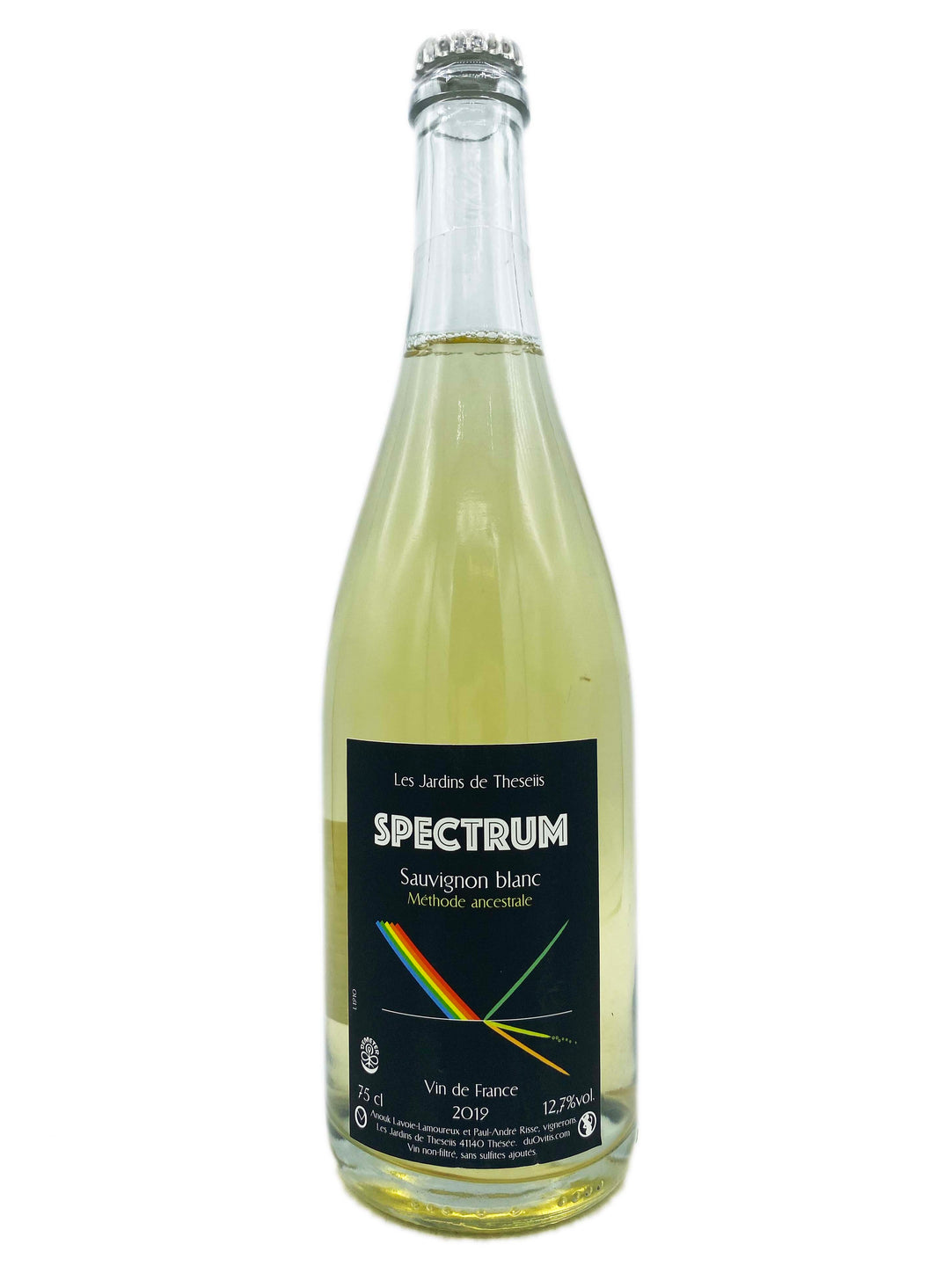 Les jardins de Theseiis spectrum Pet Nat 2019 - Wine Therapy NYC
