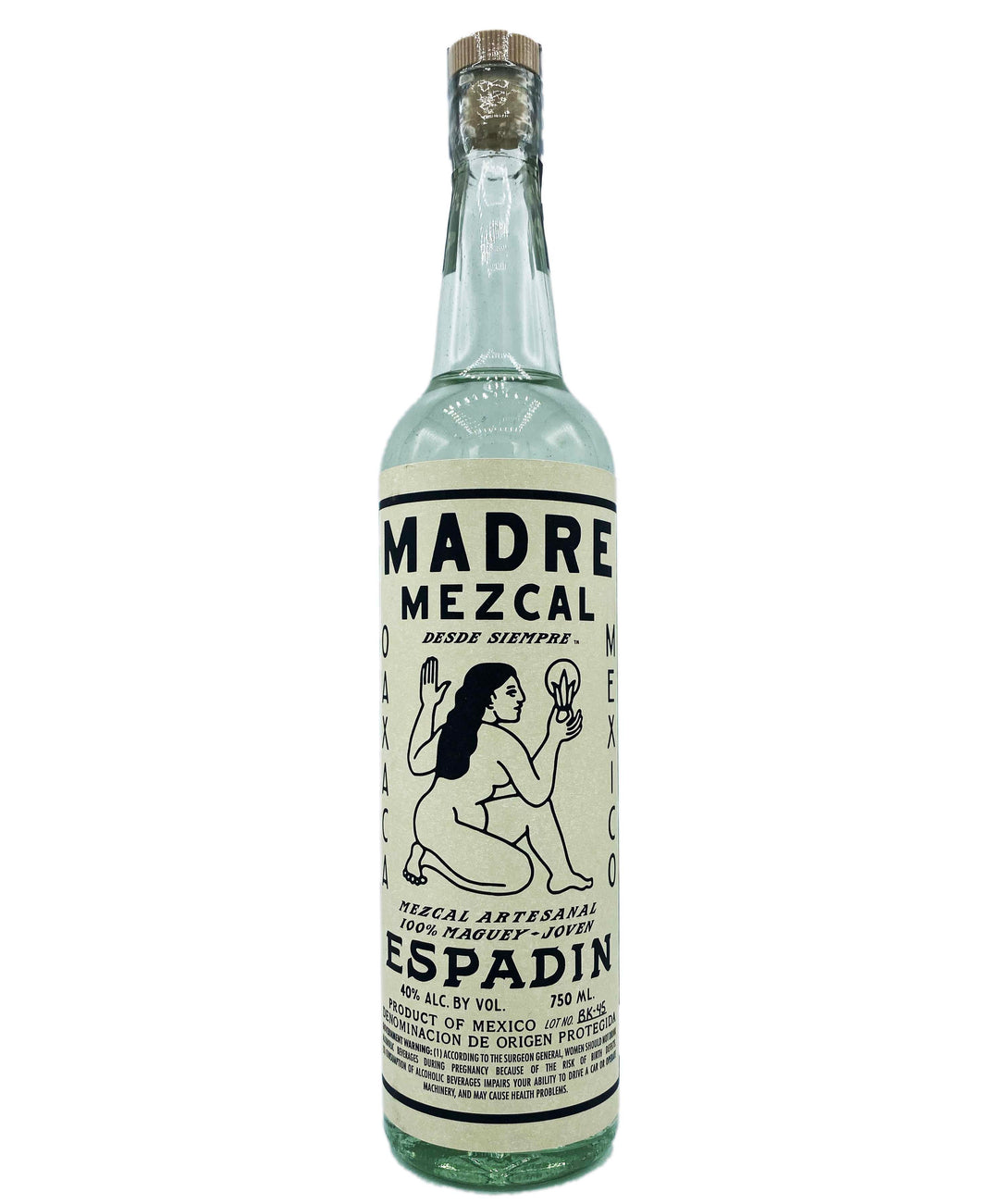 Madre Mezcal Black Espadin 750ml - Wine Therapy NYC