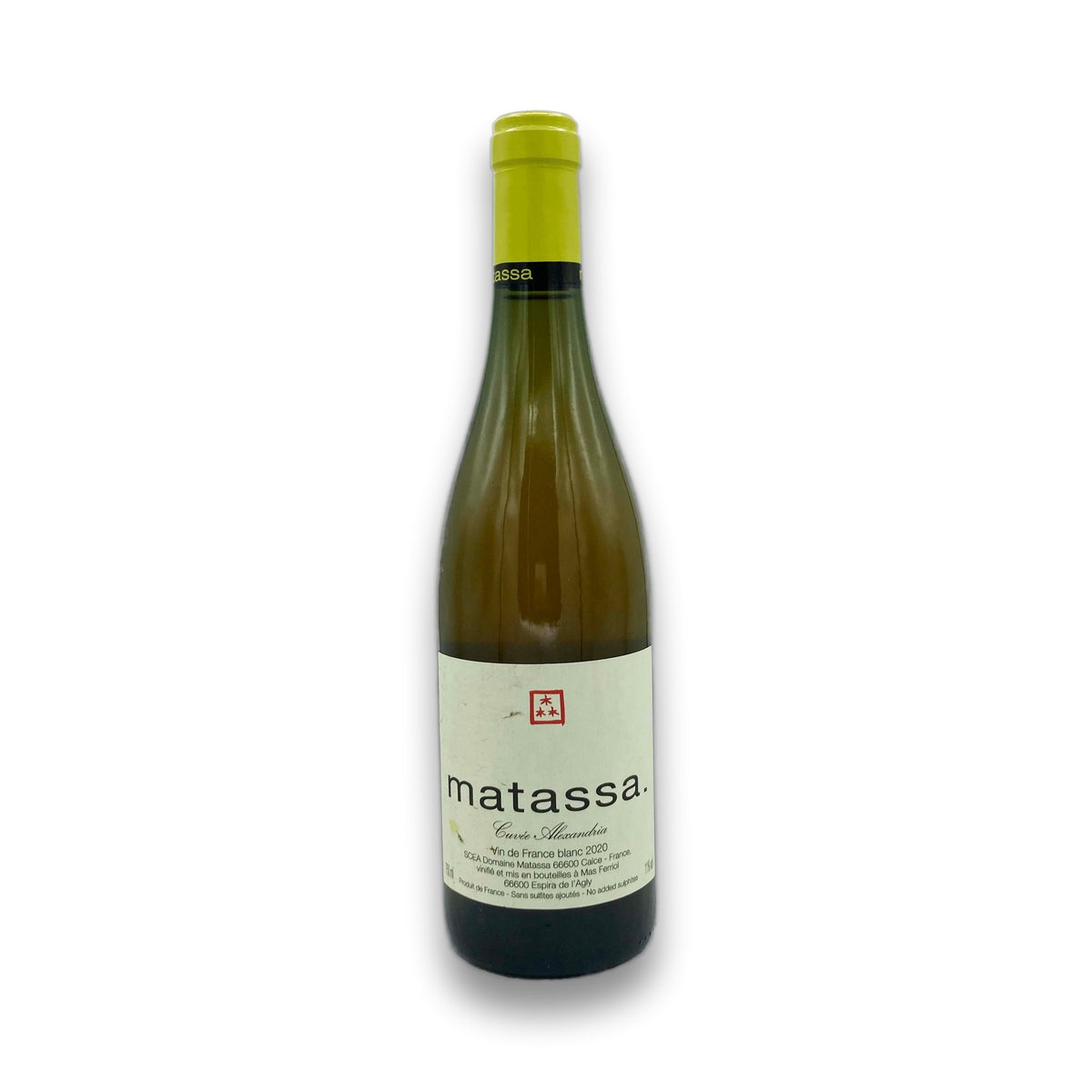 Matassa VDF Blanc Cuvee Alexandria 2024 - Wine Therapy NYC