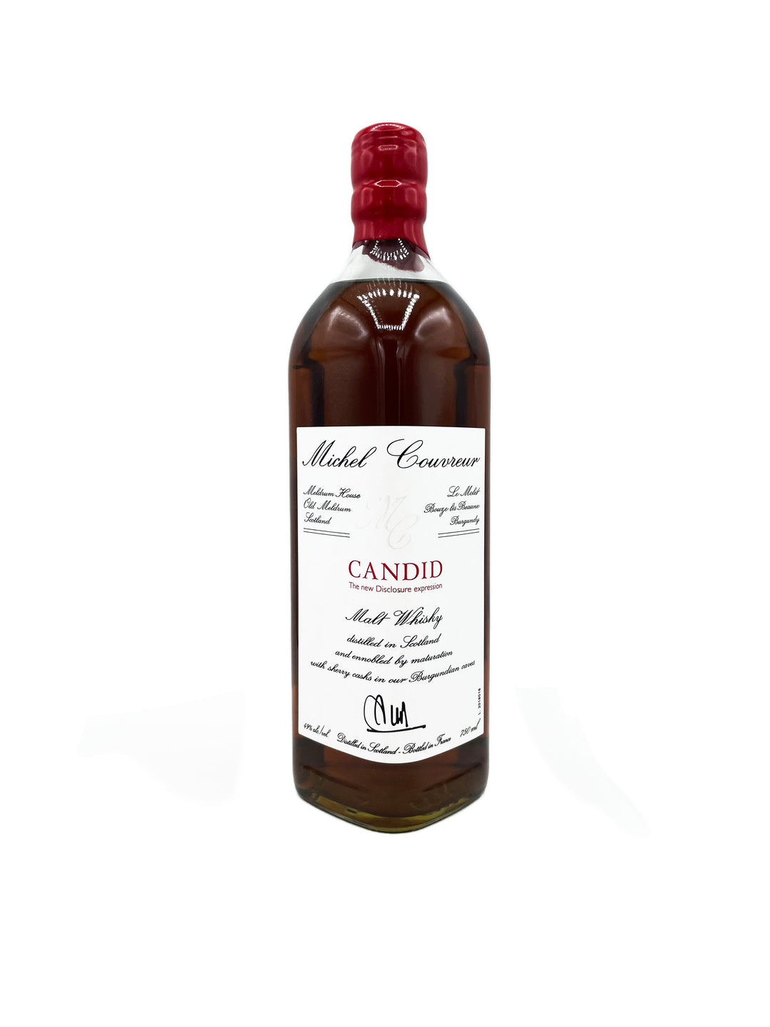 Michel Couvreur Candid Malt Whiskey 750ml - Wine Therapy NYC