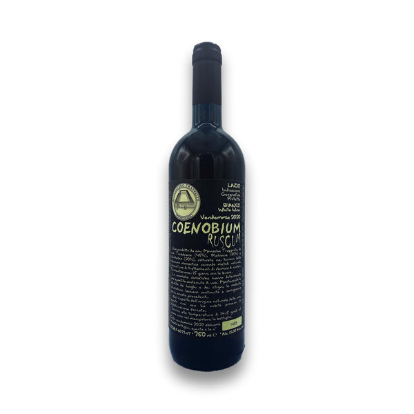 Monastero Suore Cistercensi Ruscum Lazio Bianco 2022 Orange Wine