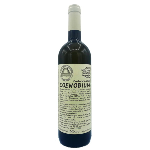 Monastero Suore Cistercensi Coenobium Lazio Bianco 2024 White Wine