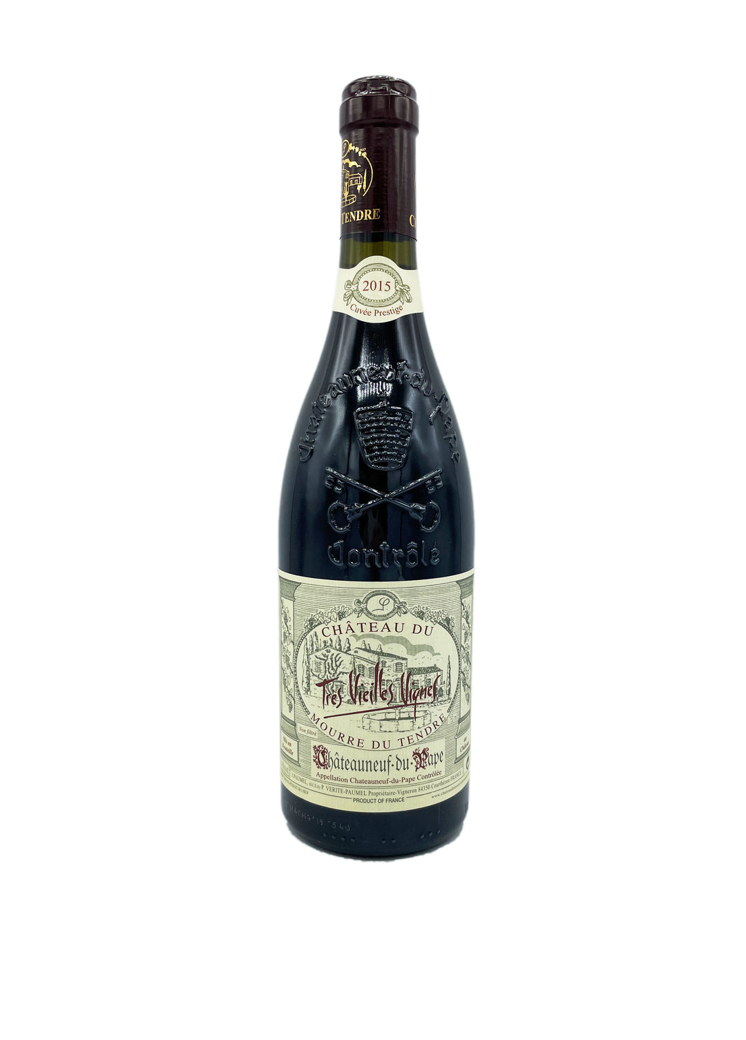 Mourre du Tendre Chateauneuf-du-Pape Tres Vieilles Vignes 2015 - Wine Therapy NYC