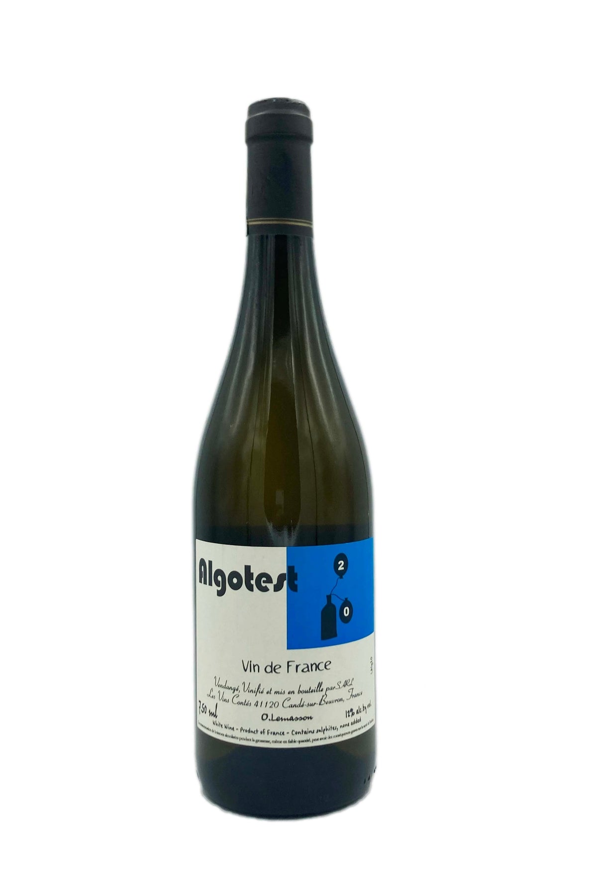 Les Vins Contes (Olivier Lemasson) Algotest 2020 - Wine Therapy NYC