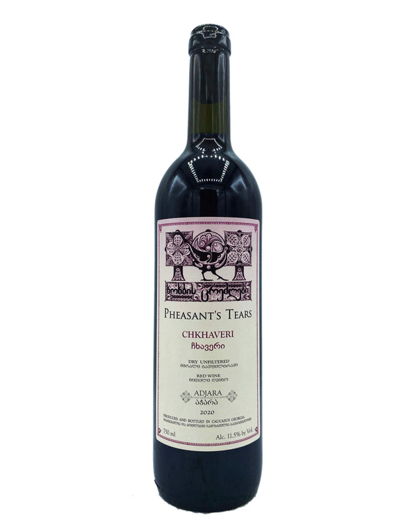 Pheasants Tears Chkhaveri 2020 - Wine Therapy NYC
