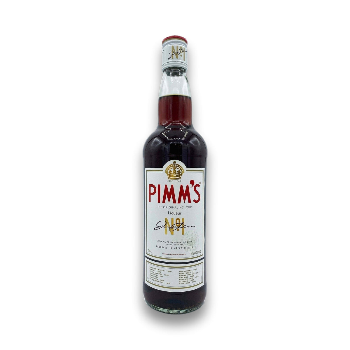 Pimm's Liqueur No. 1 750ml Cordial