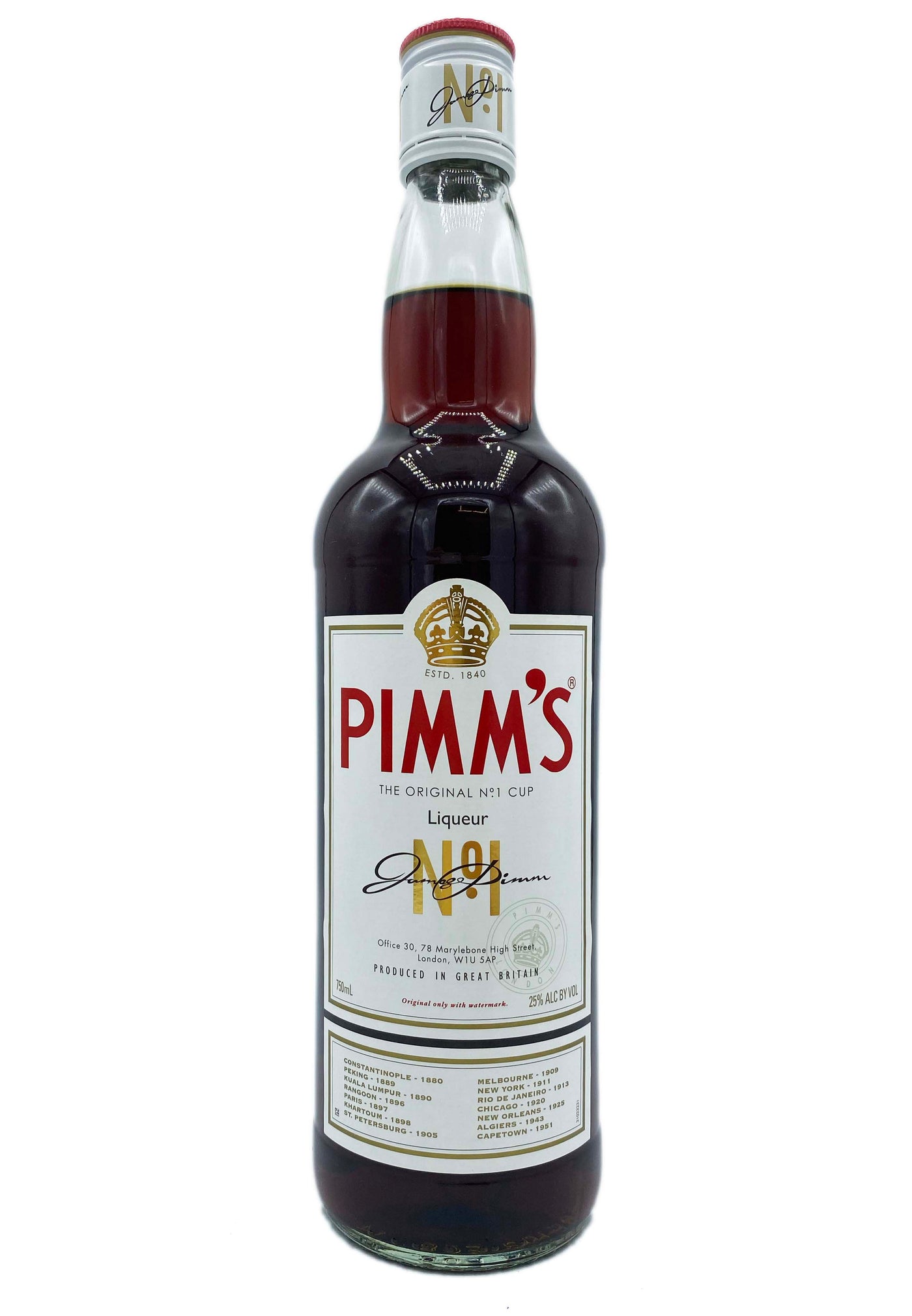 Pimm's Liqueur No. 1 750ml