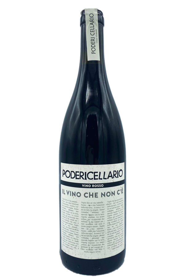 Poderi Cellario Il Vino Che Non C'e Rosso 2020 - Wine Therapy NYC