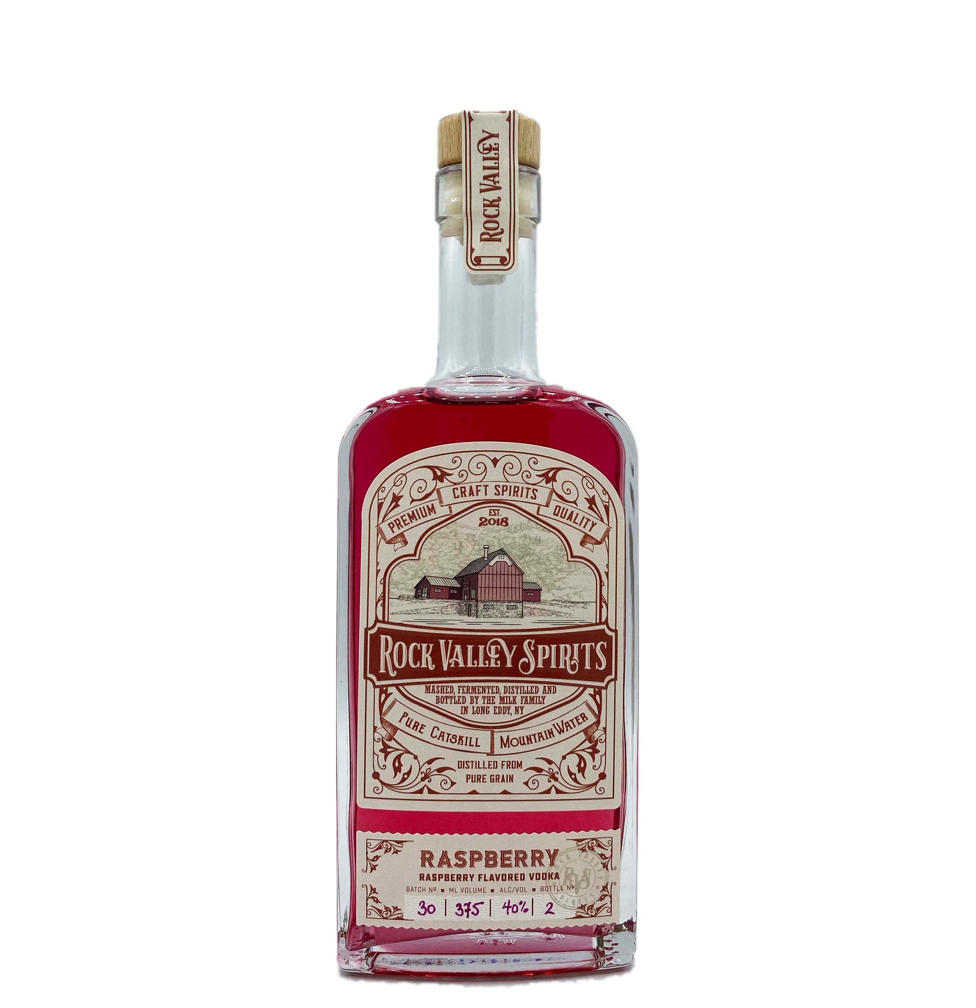 Rock Valley Spirits Raspberry Vodka 375ml